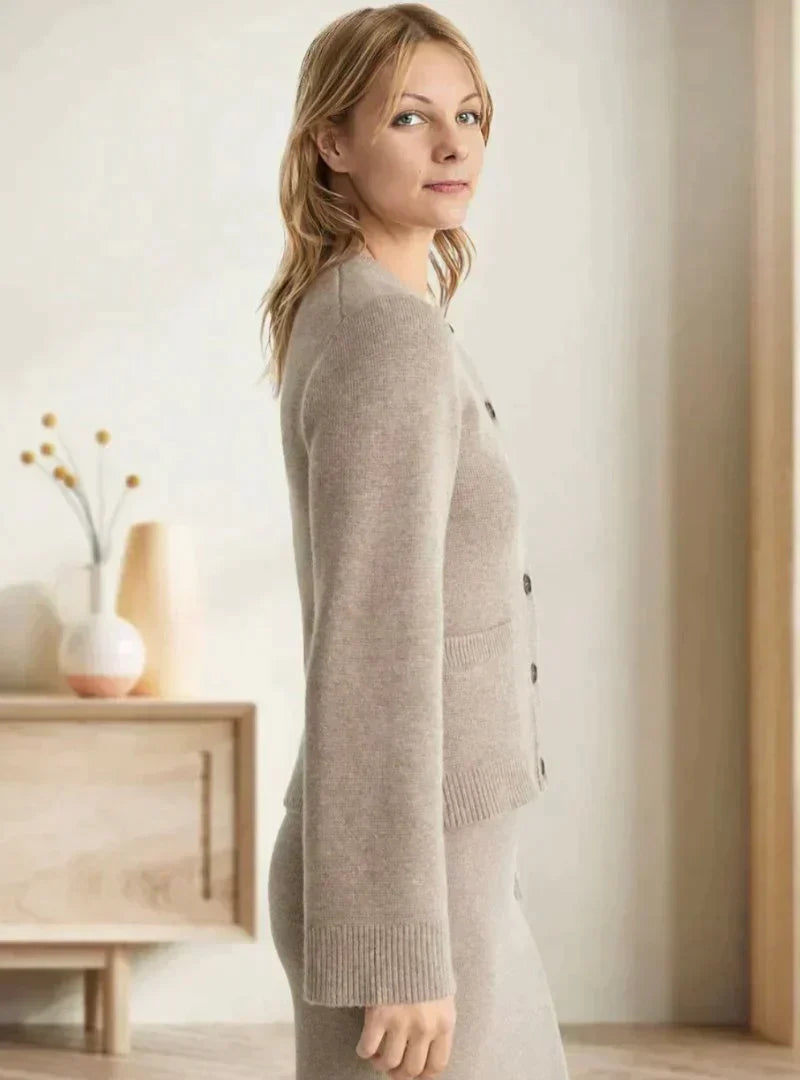 Stella | Cardigan à la mode avec Maniche Ampie