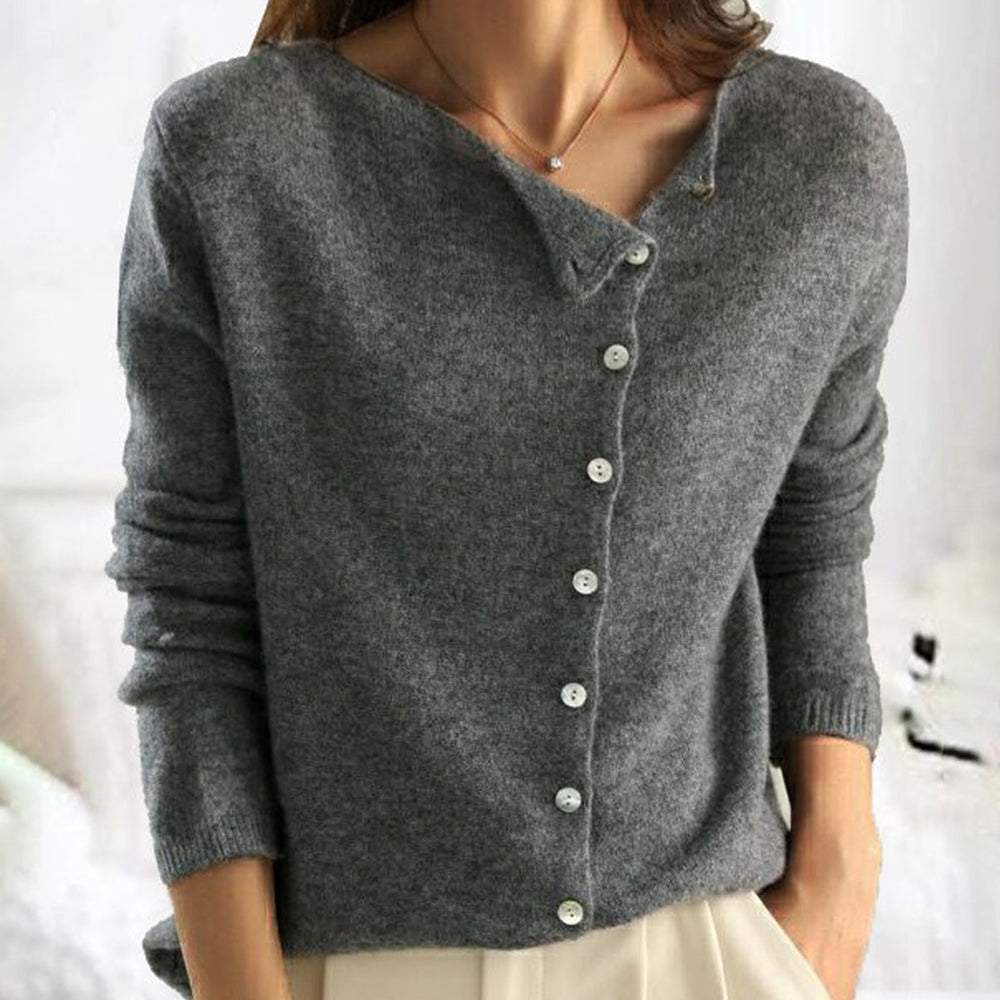 Cristiane | Cardigan Casual avec Bottoni