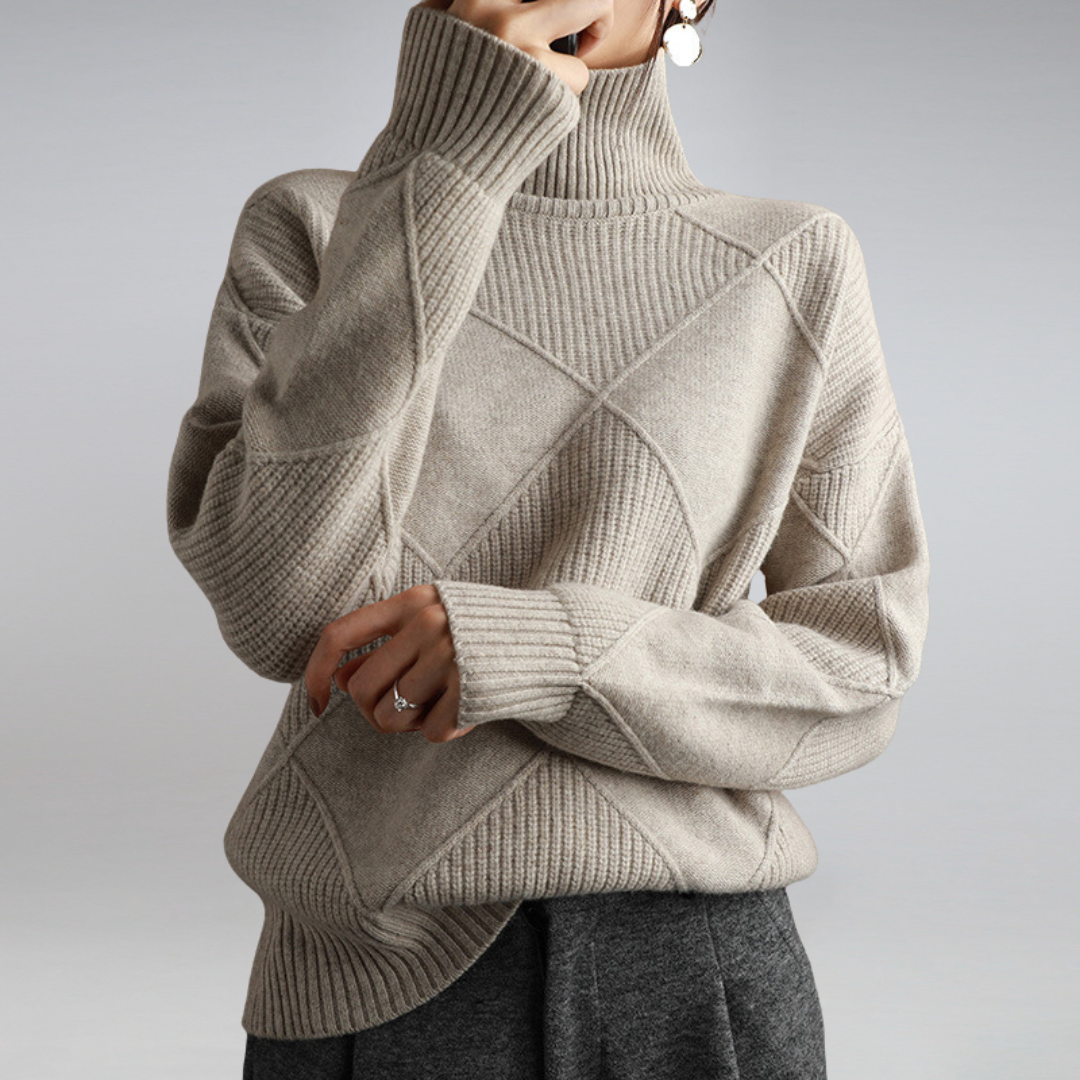 LUNE™ | PULL A COLLO ALTO ULTRA MORBIDO