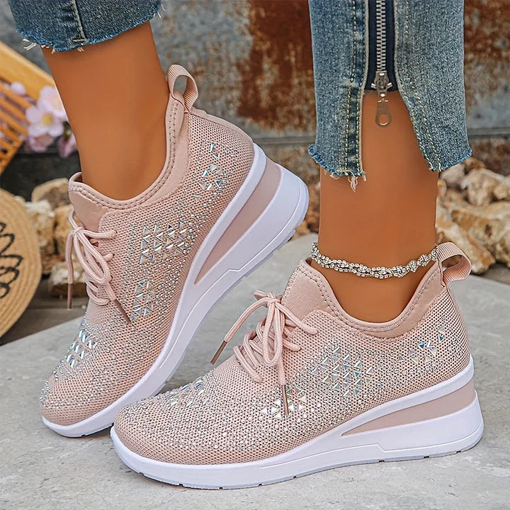 Claire | Chaussures orthopédiques avec strass scintillants