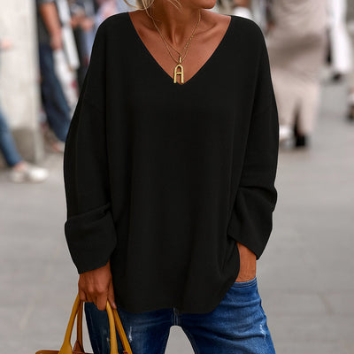 Harper | Top Col V Relaxed da Donna | Confort Senza Tempo