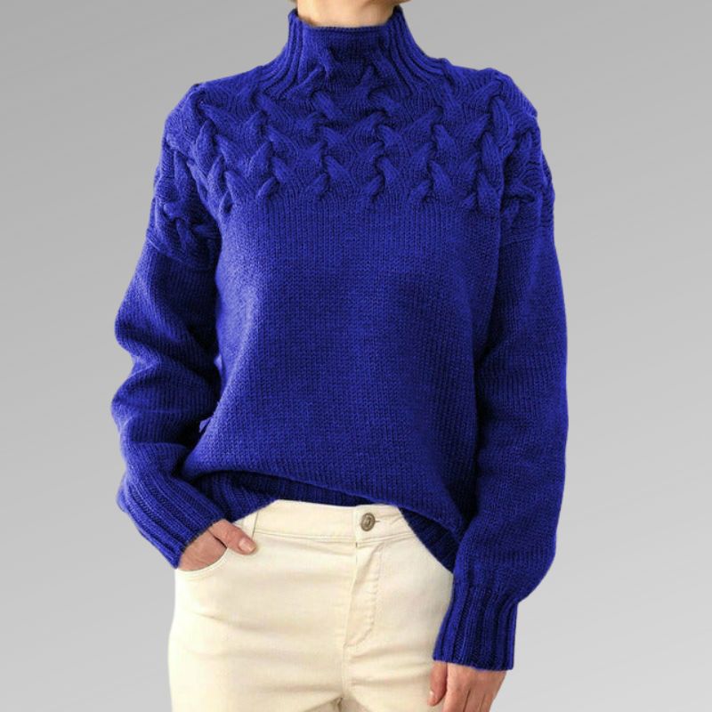 Pull Davila Elegante e Caldo avec Collo Alto