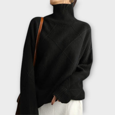Mélanie - Maglione con Collo Alto Confortevole