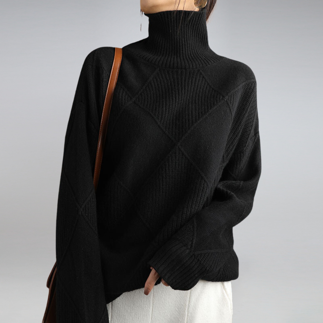LUNE™ | PULL A COLLO ALTO ULTRA MORBIDO