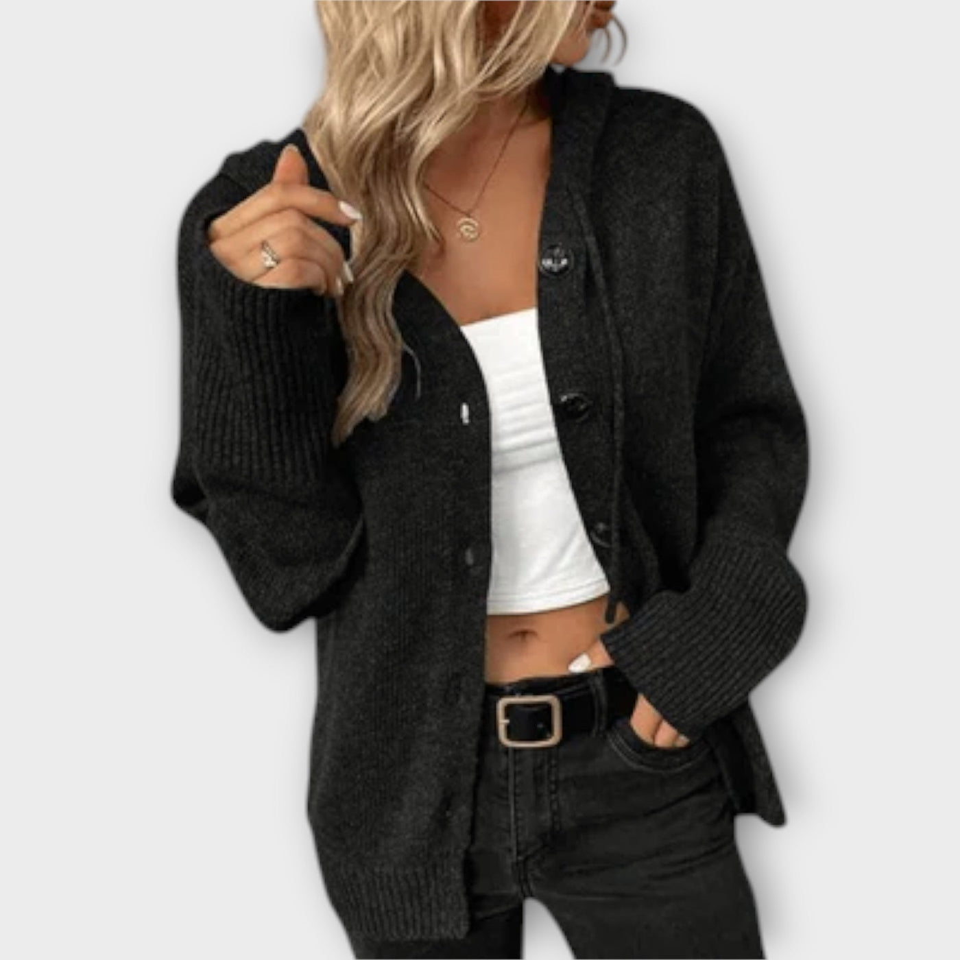 Cardigan avec boutons