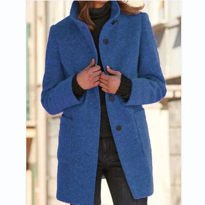 Mantello Bronte con chiusura a bottone per donne