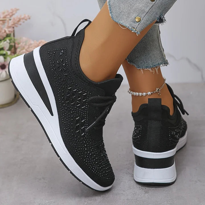 Claire | Chaussures orthopédiques avec strass scintillants