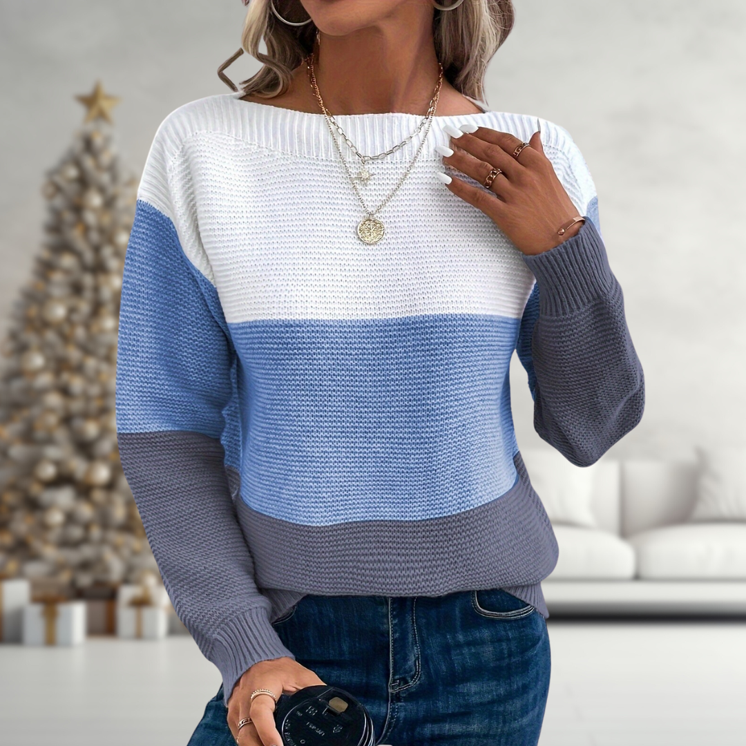 CLAUDIA™ | MAGLIONE GRADIENT FATTO A MANO
