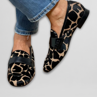 Noémi™ | Mocassin avec Stampa Animale