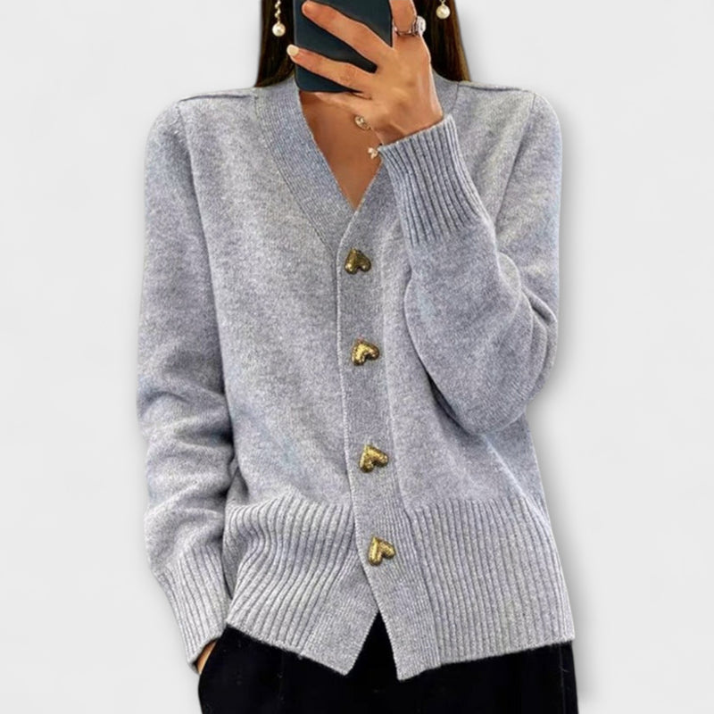 Gaby – Pull Vintage avec Scollatura a V