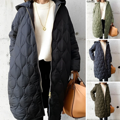 PRISCILLE™ | PARKA CON CAPPUCCIO ET DETTAGLI CURATI 