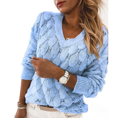 Léna | Pull avec scollatura a V