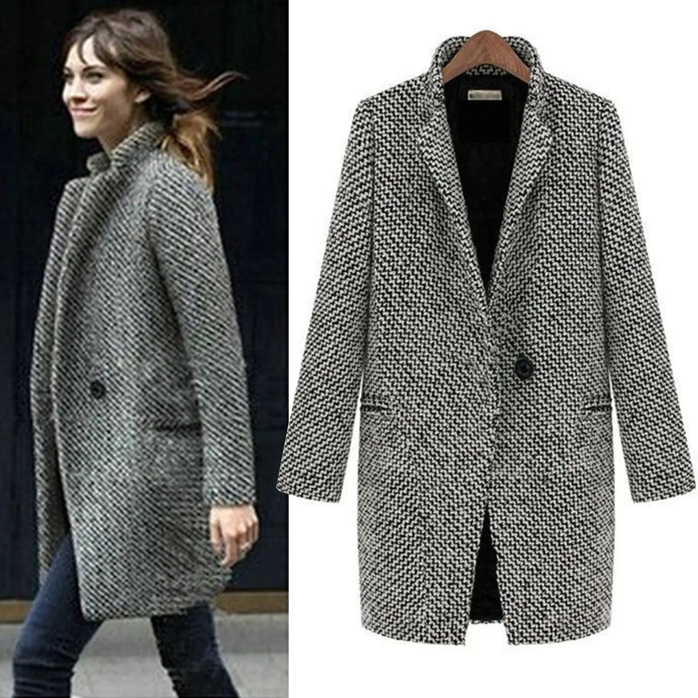 Delphine™ | Cappotto lounge élégant à Lana 