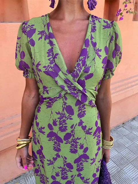 Rhiannon™ | Magnifique robe imprimée pour femme