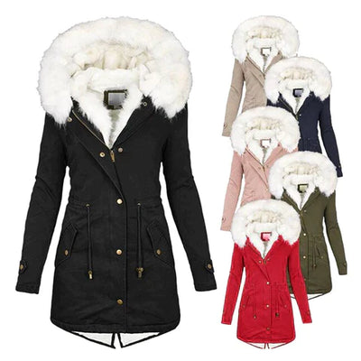 Giulia - Cappotto invernale avec nourriture en pelliccia sintetica