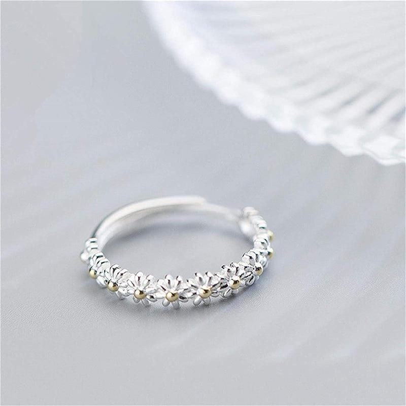 Élisa™ | Anello Margherita Regolabile 