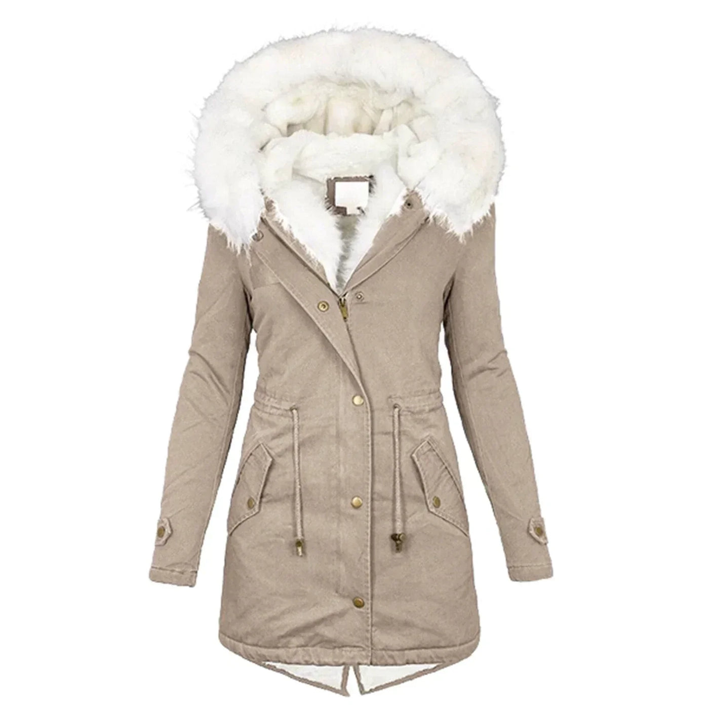 Giulia - Cappotto invernale avec nourriture en pelliccia sintetica