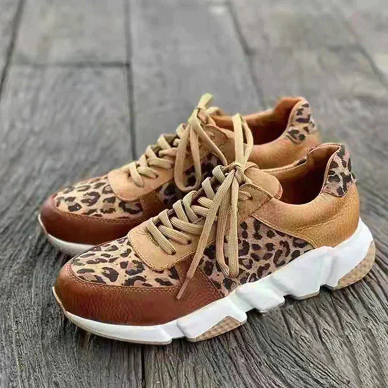 Femke™ | Baskets léopard confortevoli