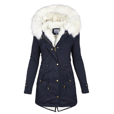 Giulia - Cappotto invernale avec nourriture en pelliccia sintetica