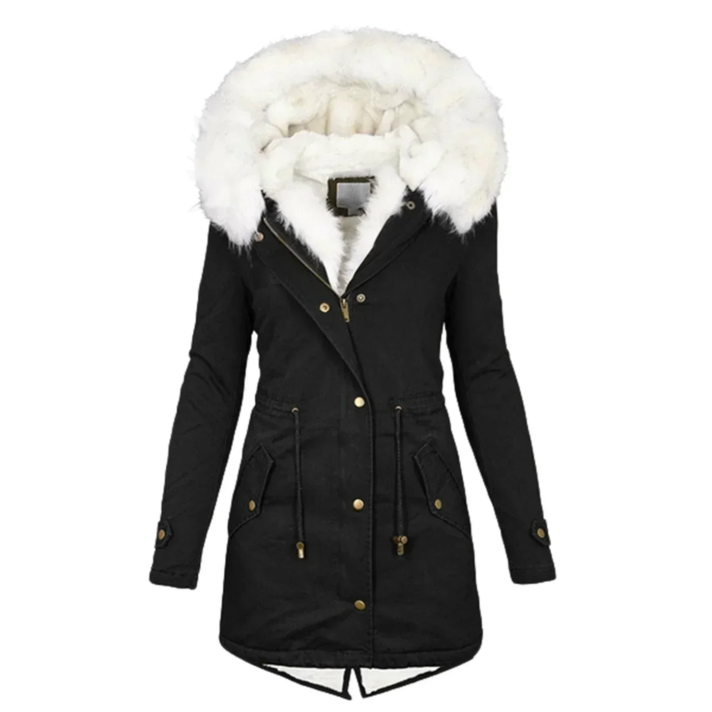 Giulia - Cappotto invernale avec nourriture en pelliccia sintetica