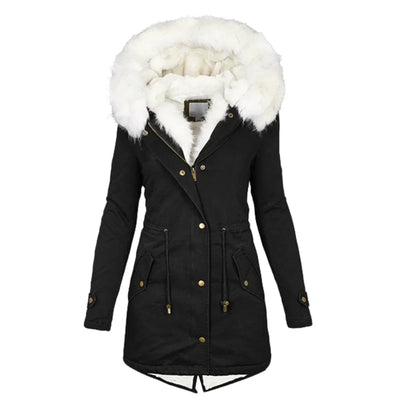 Giulia - Cappotto invernale avec nourriture en pelliccia sintetica