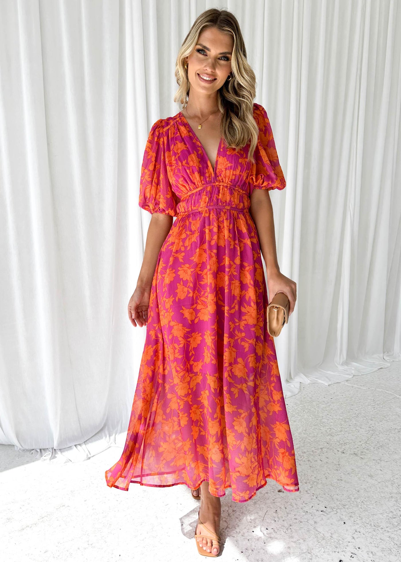Clara | Robe longue de printemps
