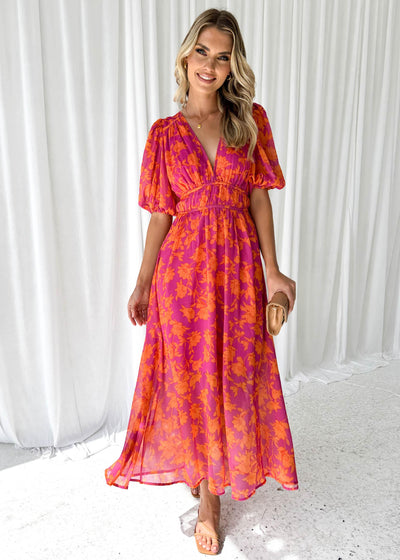 Clara | Robe longue de printemps