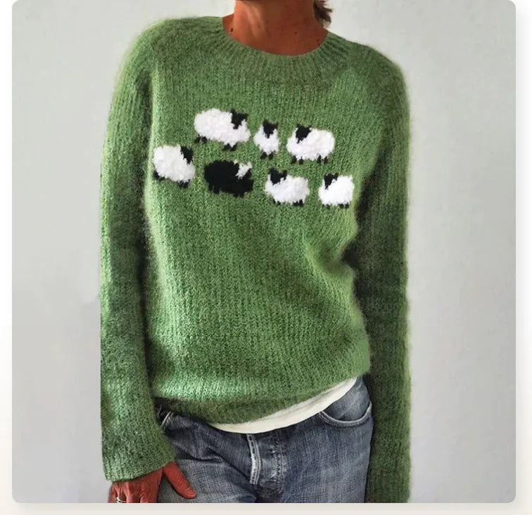 Poppy™ - Maglione Rétro Confortevole