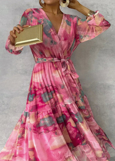 Meli | robe portefeuille à motifs floraux