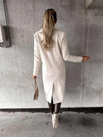 KATE | Cappotto di Lana Lunghezza Lunga per Donne 
