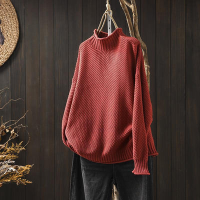ANITA™ | MAGLIONE EN MAGLIA GAUFRE MORBIDO ED ELEGANTE 