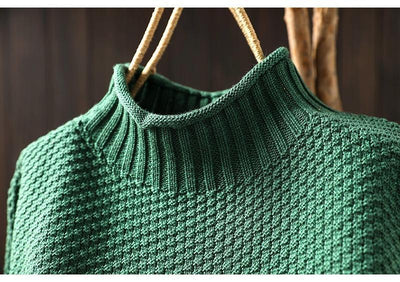 ANITA™ | MAGLIONE EN MAGLIA GAUFRE MORBIDO ED ELEGANTE 