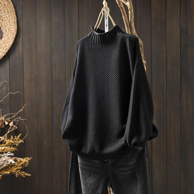 ANITA™ | MAGLIONE EN MAGLIA GAUFRE MORBIDO ED ELEGANTE 