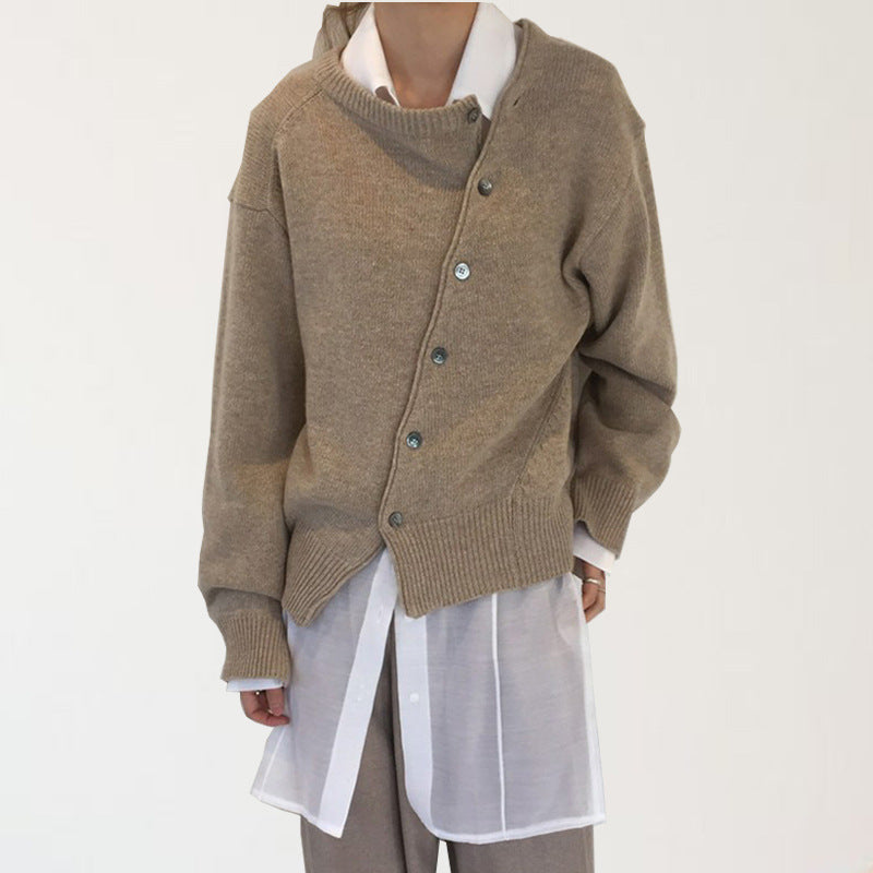 Evaline | Cardigan à Collo Rotondo