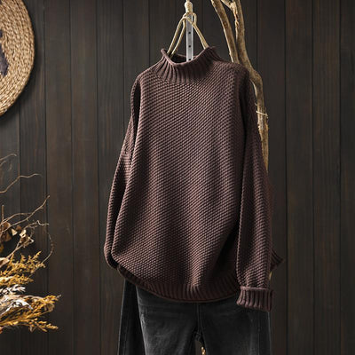ANITA™ | MAGLIONE EN MAGLIA GAUFRE MORBIDO ED ELEGANTE 
