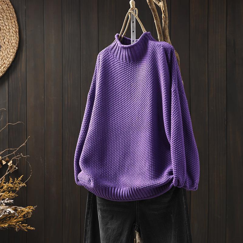 ANITA™ | MAGLIONE EN MAGLIA GAUFRE MORBIDO ED ELEGANTE 