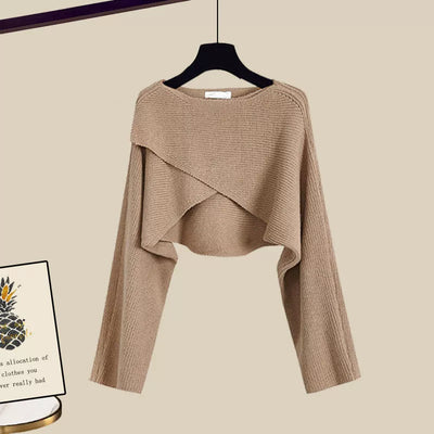Tina | Comodo set di trois pezzi in morbido tessuto con maniche longhe