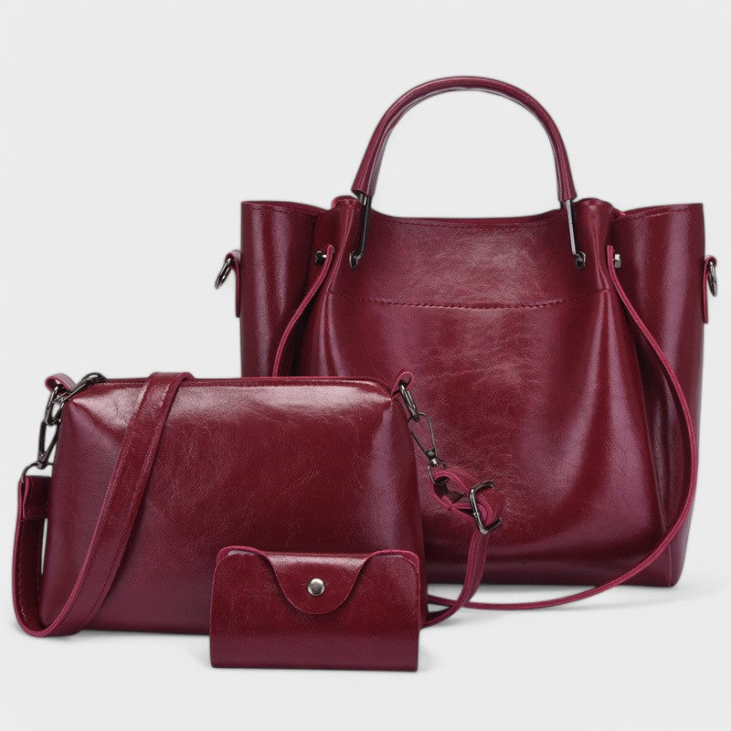 Nora. - Ensemble élégant de sac à main 3-en-1
