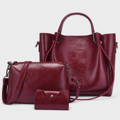 Nora. - Ensemble élégant de sac à main 3-en-1