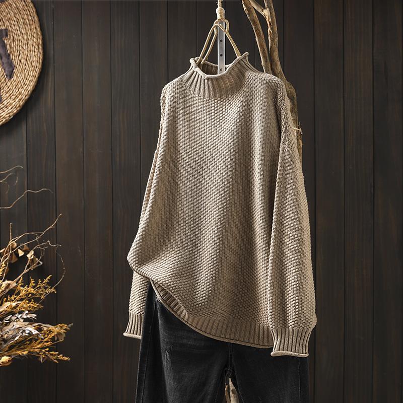 ANITA™ | MAGLIONE EN MAGLIA GAUFRE MORBIDO ED ELEGANTE 