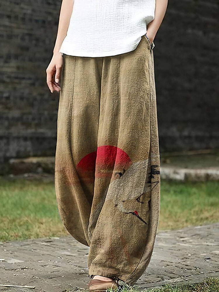 Pantalons Crimson Horizon