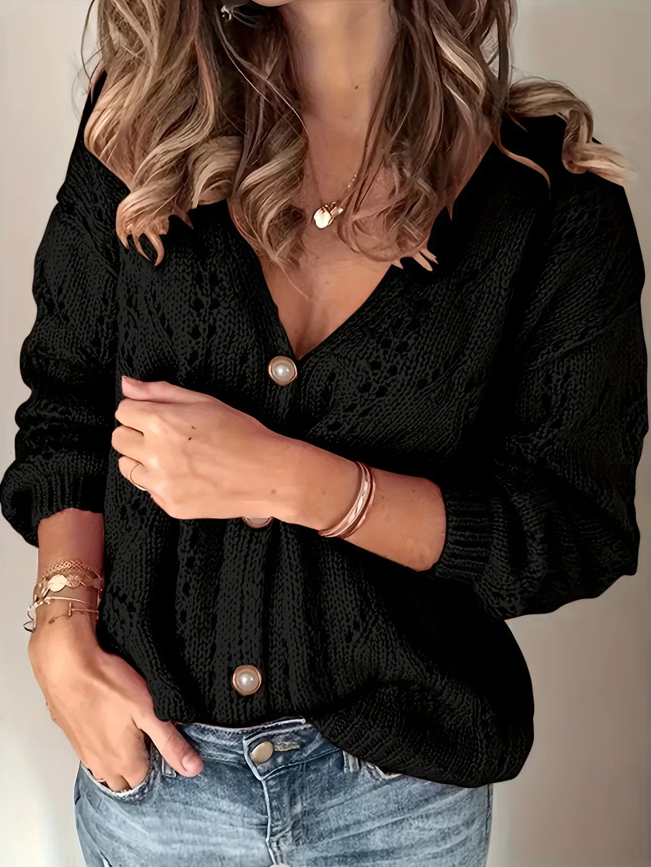 Lionne | Cardigan en maglia con bottoni