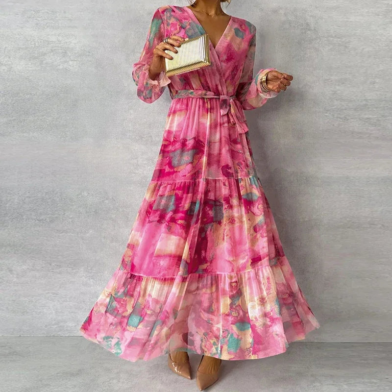 Emily - Abito Floreale Elegante 