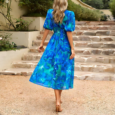 Isolde - Robe midi col V