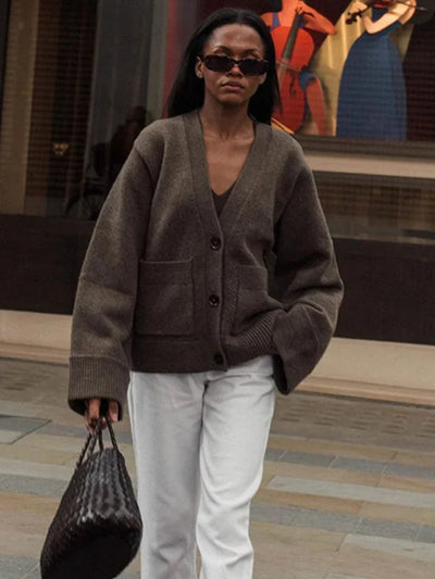 ZOE™ | CARDIGAN ÉLÉGANTE AVEC COLLO AV 