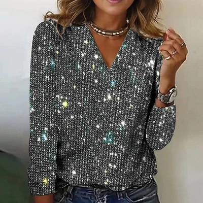Haut à paillettes