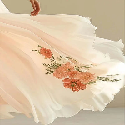 Amelia | Robes de soirée élégantes taille haute à col en V