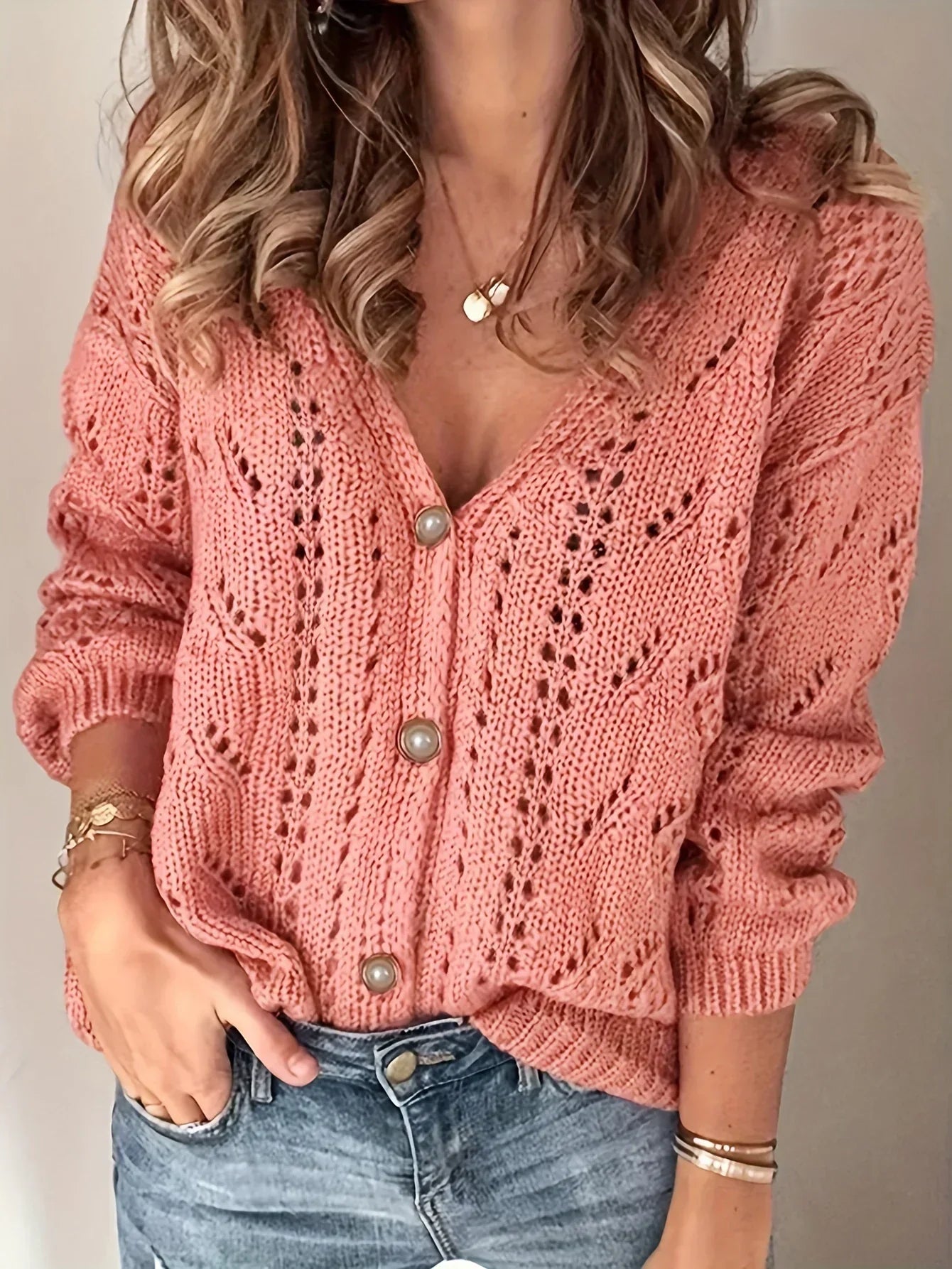 Lionne | Cardigan en maglia con bottoni