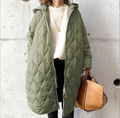 PRISCILLE™ | PARKA CON CAPPUCCIO ET DETTAGLI CURATI 