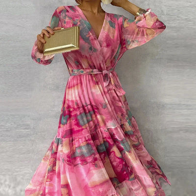 Emily - Abito Floreale Elegante 